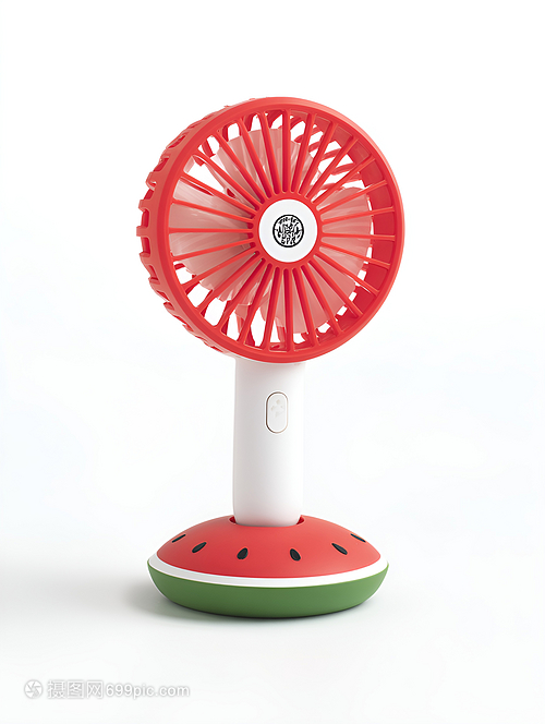 西瓜造型迷你风扇产品